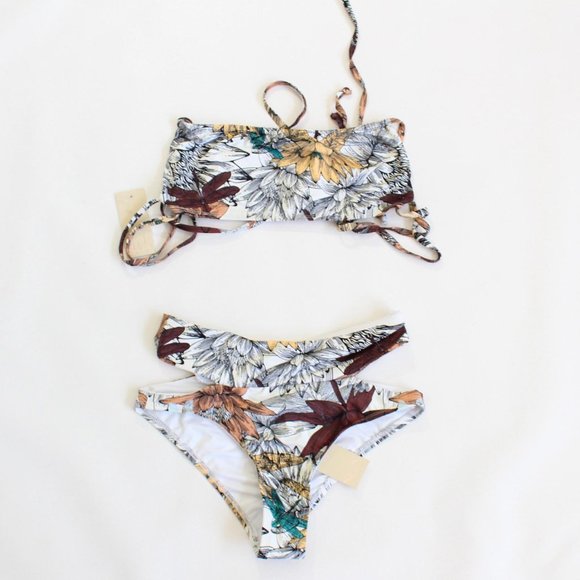 Dolls Kill Other - NWT Dolls Kill Risk Lotus Rove Cut Out Bikini